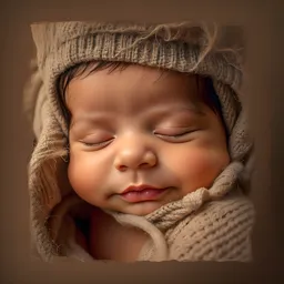Photorealistic, AI generated baby photo of a 3D ultrasound